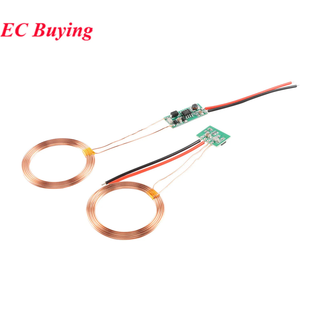 Wireless Power Supply Module Wireless Charger Module Charging Transmission 5V to 12V High Current Circuit Board for DIY Phone - Sun Studio