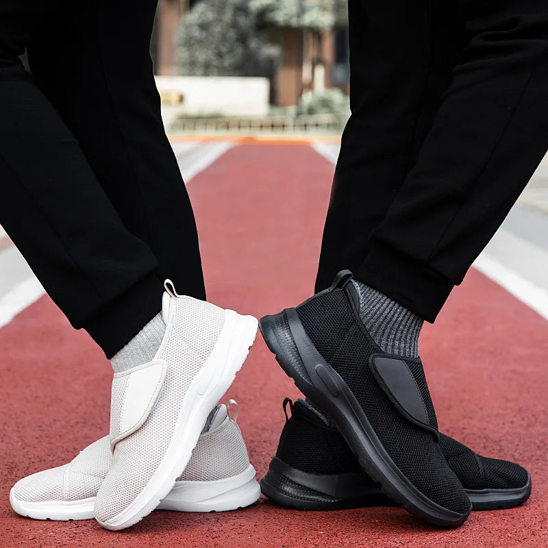 Winter Women Orthopedics Wide Feet Swollen Walking Casual Shoes Thumb Eversion Adjusting Soft Comfortable Diabetic Man Shoes - Sun Studio