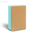 Yoga Brick EVA And Cork Synthetic Strench Exercise Yoga Block Home Use Gym Fitness Pilates Yoga Assistive Equipment For Dancing - Sun Studio