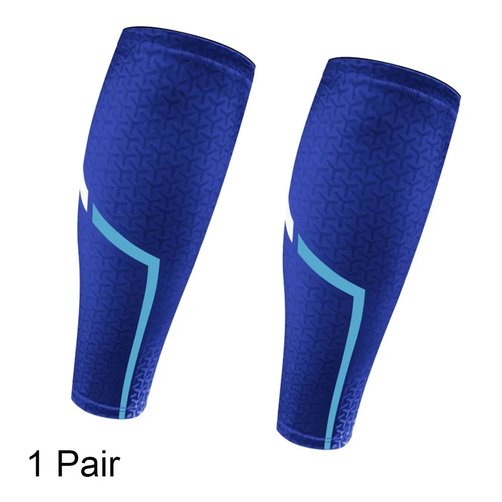 1Pair Calf Compression Sleeves Shin Splints Leg Warmers Basketball Gym Running Football Cycling Breathable Sport Equipment Socks - Sun Studio