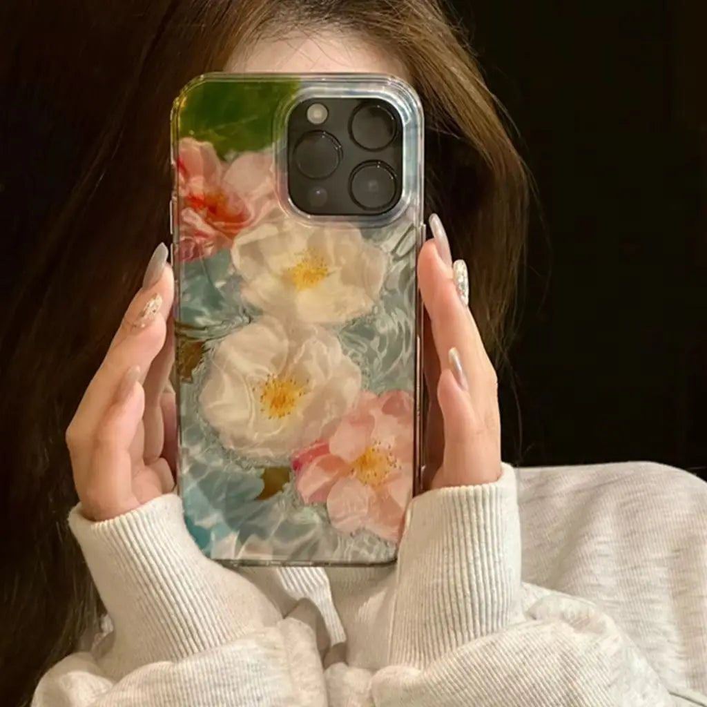 White flowers Phone Case For Huawei Honor 200 200LITE X9 X9A X9B X8 X7 X6 X5 X8A X7B X6A X5B X8C Shockproof Cover - Sun Studio