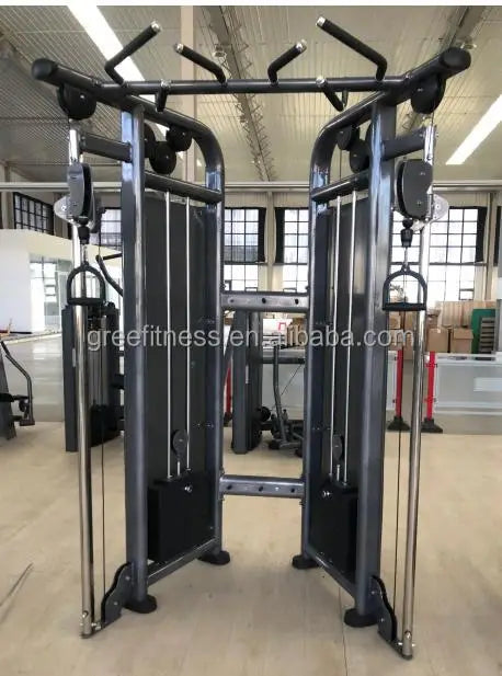 Multifunctional Smith Machine For Home Gym Use For Back Exercise And Bodybuilding Includes Pin Load Selection Features - Sun Studio