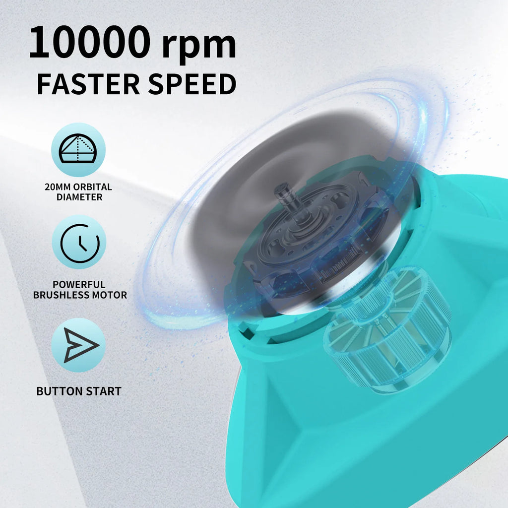 Vortex Mixer 10000RPM Tattoo Ink Pigment Mixer Polish Mixed Shaker Swirl Shake Mixer for Nail Polish tattoo supplies US/EU Plug - Sun Studio