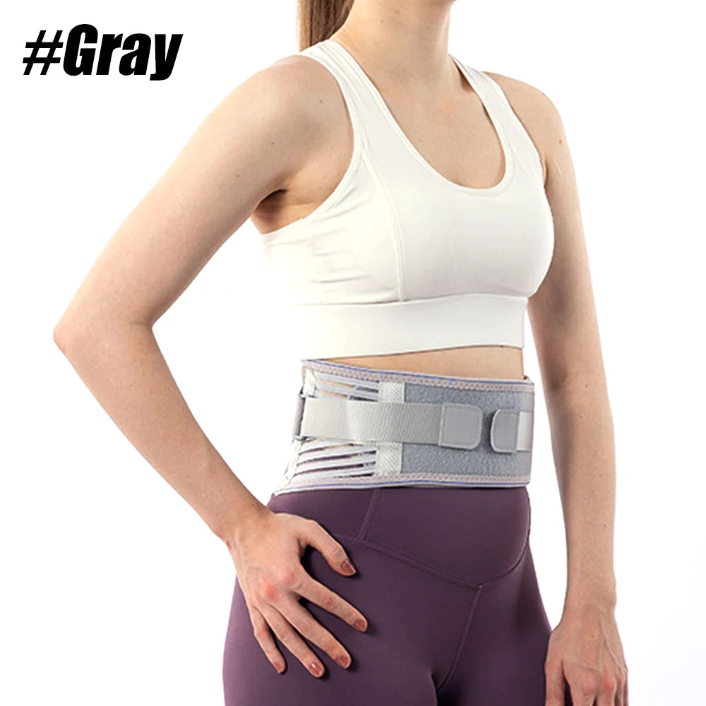 1PCS Lower Back Brace for Pain Relief – Adjustable Lumbar Support Belt for Sciatica- Breathable & Stabilizing with 4 Steel Stays - Sun Studio