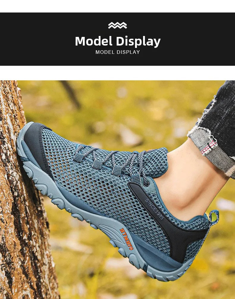Paul 2026 New 571 Water Shoes Men's Casual Shoes Single Lace Youth Hollow Mesh Shoes Breathable Comfortable Fashionable - Sun Studio