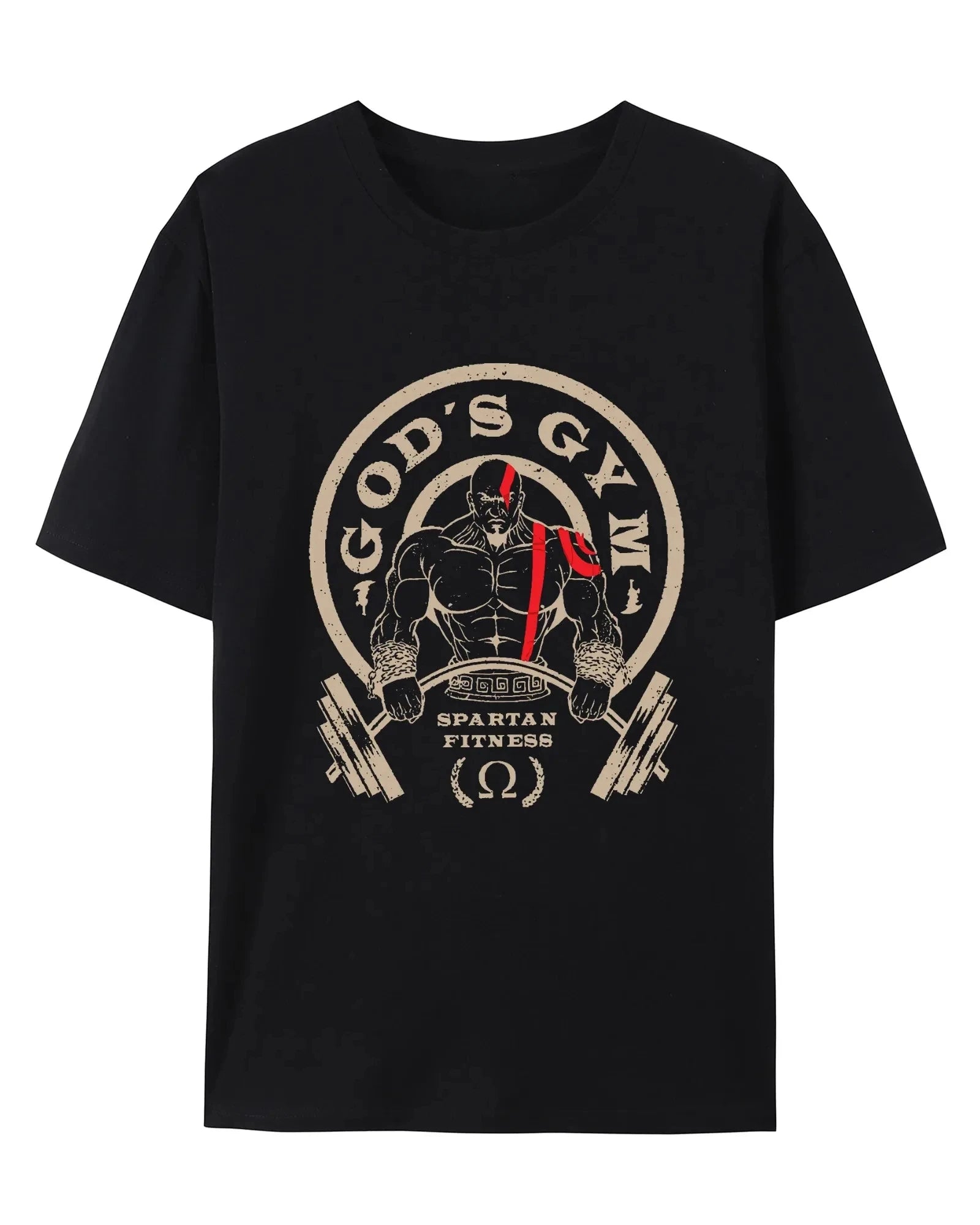 GOD'S GYM Fitness Training Gym Leisure T-Shirt Men's and Women's Luxury Brand - Sun Studio