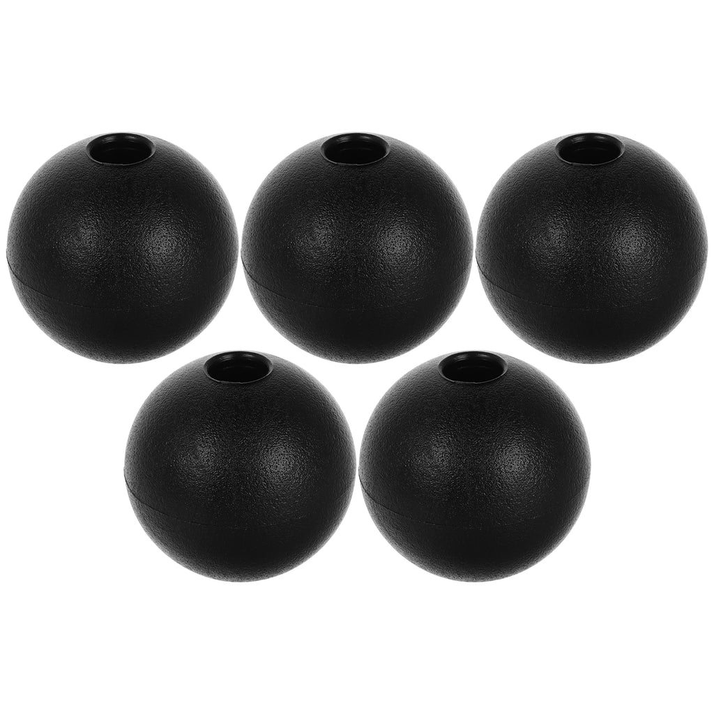 5Pcs Gym Accessories Fitness Cable Ball Stopper Steel Wire Rope Limiters Home Workout Components Pulley Attachment - Sun Studio