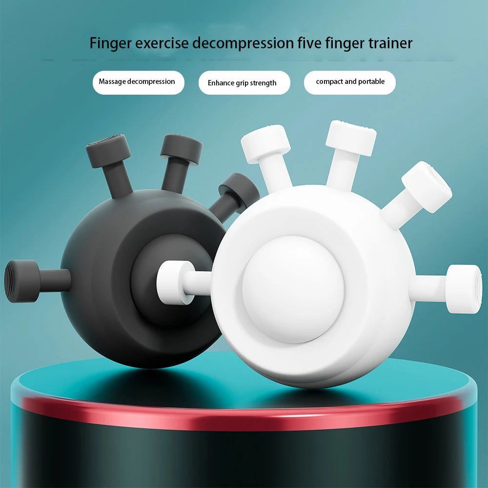 Wrist Gripper Eagle Claw Five Finger Exercise Stretching Fingers Pressing Ball Grip Strength Ball Fitness Grip Training Equipmen - Sun Studio