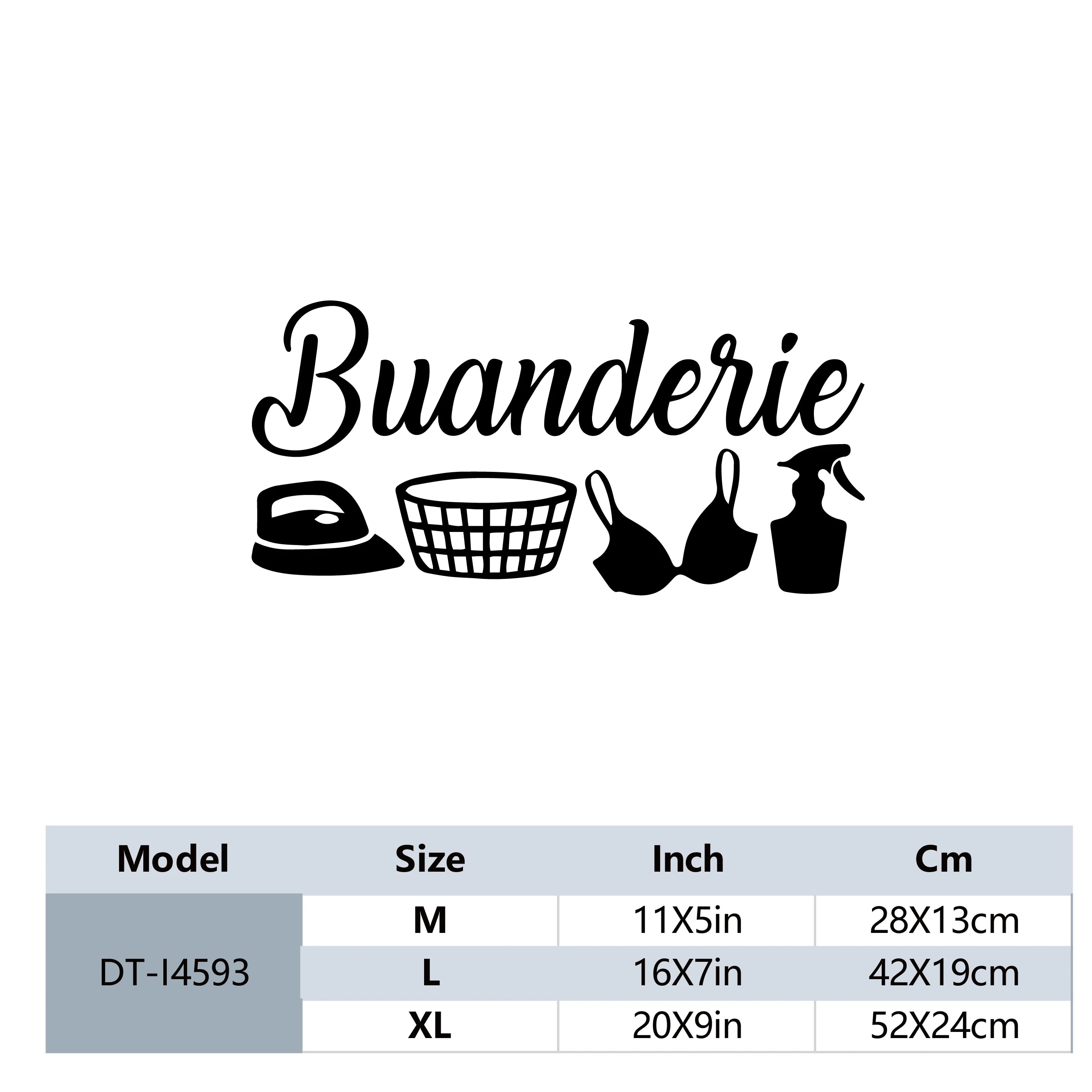 1 pc Laundry room New Wall Decal Art Vinyl Stickers For Home Decor Living Bedroom Decoration Accessories Murals - Sun Studio