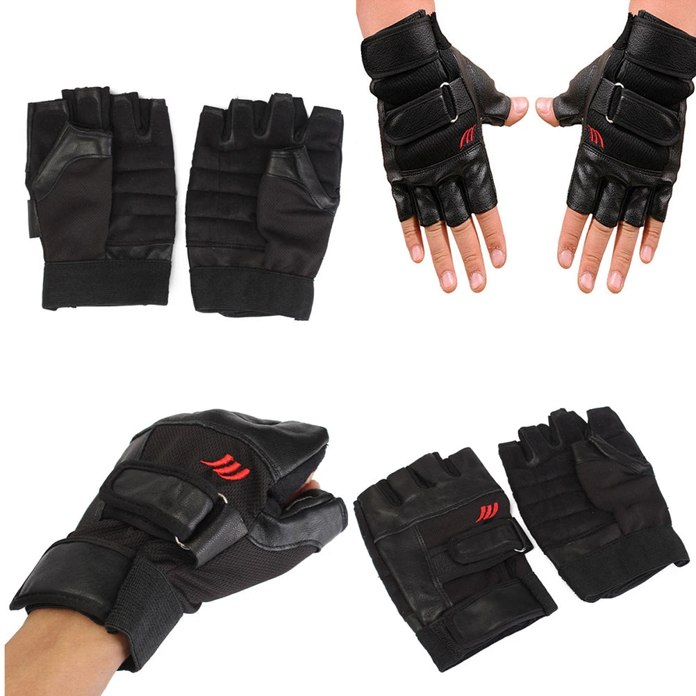 Wholesale Men Weight Lifting Gym Exercise Training Sport Fitness Sports Car Leather Gloves - Sun Studio