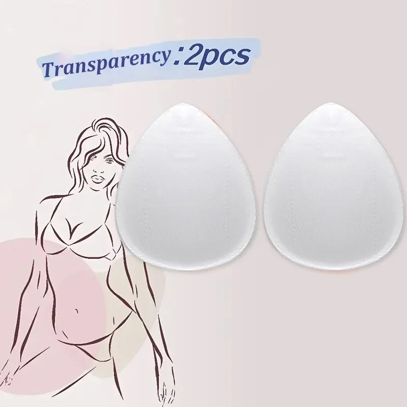 2Pcs/Set Private Concealer Silicone Pads Part Reusable Nursing Adhesive Swimsuit Sticker Women Protector Invisible Parts - Sun Studio