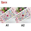 Glitzer Gesicht Aufkleber für Kinder Strasssteine für Augen Gesicht Diamanten Helle Aufkleber Festival Makeup Juwelen Aufkleber ZS006