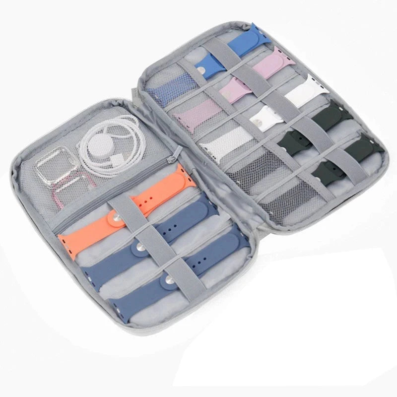 Watchband Bag for Apple Watch Strap Box Case Travel Smart Watch Wriststrap Storage Bag Box Watches Organizer Band Holder - Sun Studio
