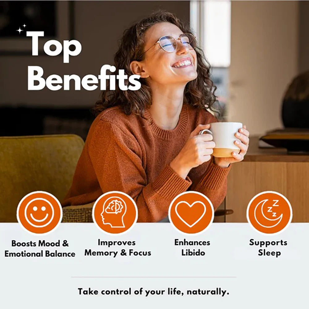 Saffron Supplements With Saffron Flower Extract, Curcumin & Zinc for Mood, Memory & Eye Health, Joint Supplements for Men Women - Sun Studio