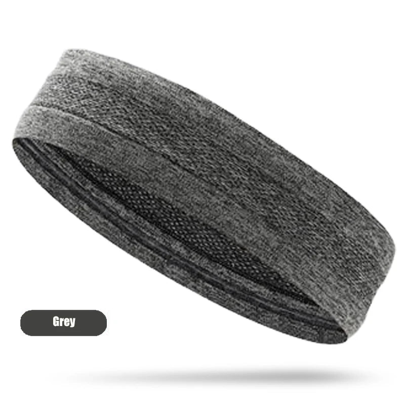 Outdoor Exercise Sweat Absorption Fitness Headband Man Woman Headband Elastic Bicycle Yoga Exercise Sweat Band - Sun Studio