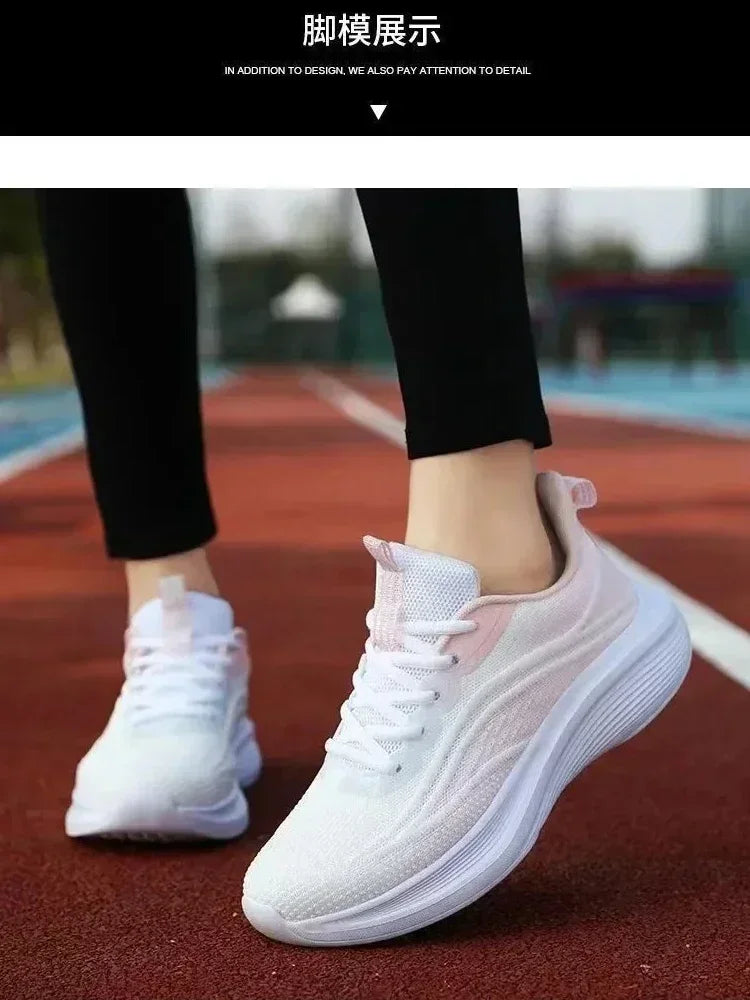 Casual Running Summer Fashion Anti Slip Hiking Mesh Breathability Athletic Shoe Tennis Woman Trend 2025 Woman Sneakers Couple - Sun Studio