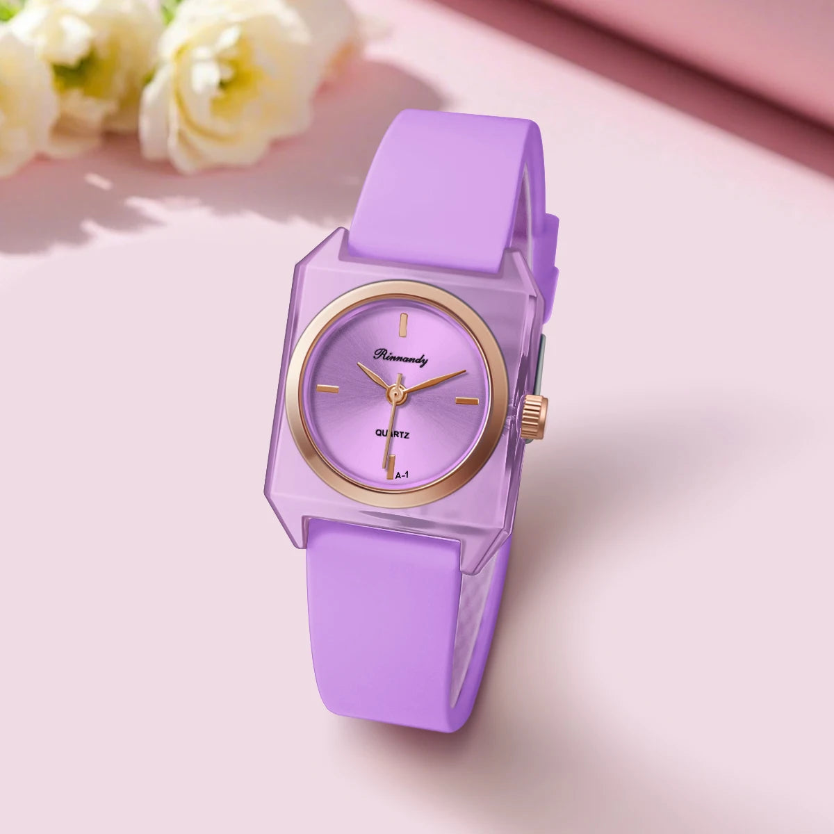 Simple Women‘s Watch Silicone Strap Watches Women Quartz Clock Ladies Wristwatch Christmas Festival Gift Valentine's Day - Sun Studio