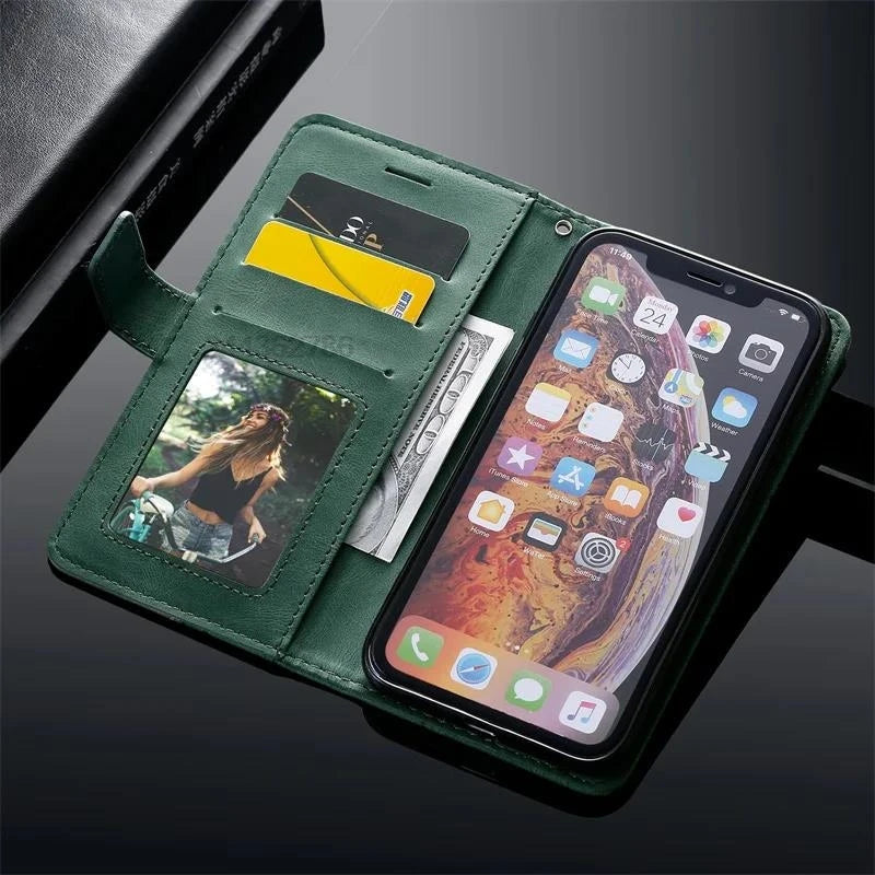 Case Flip For Huawei Honor 200 90 70 50 Pro Lite X9A X9B X8A X7C X6B X6A X50 X8 5G Cell Leather Cover Coque Wallet Phone Cases - Sun Studio