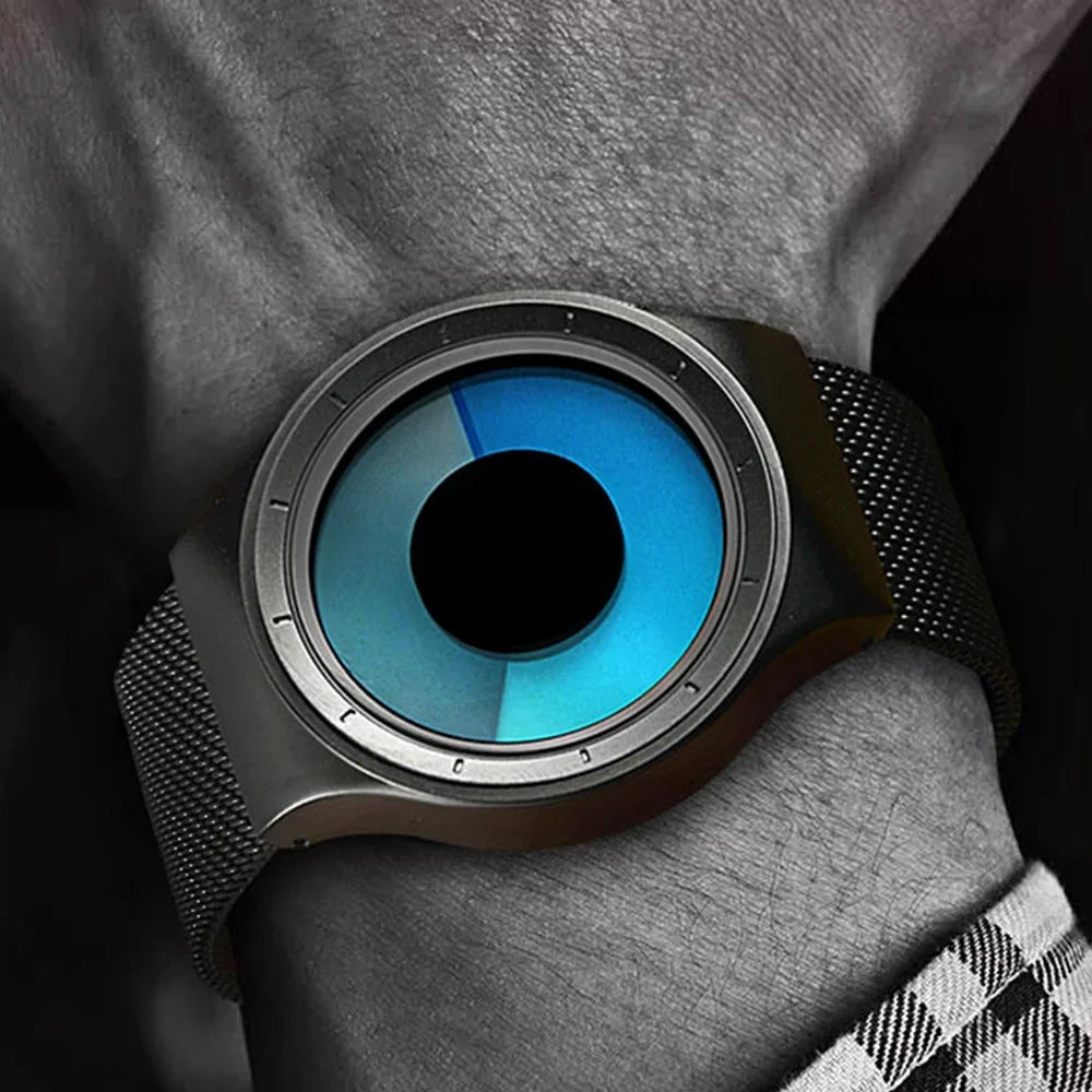 NEW Creative Quartz Watches Men Top Fashion Brand Casual Stainless steel Mesh Band Unisex Watch Clock Male female Gentleman gift - Sun Studio