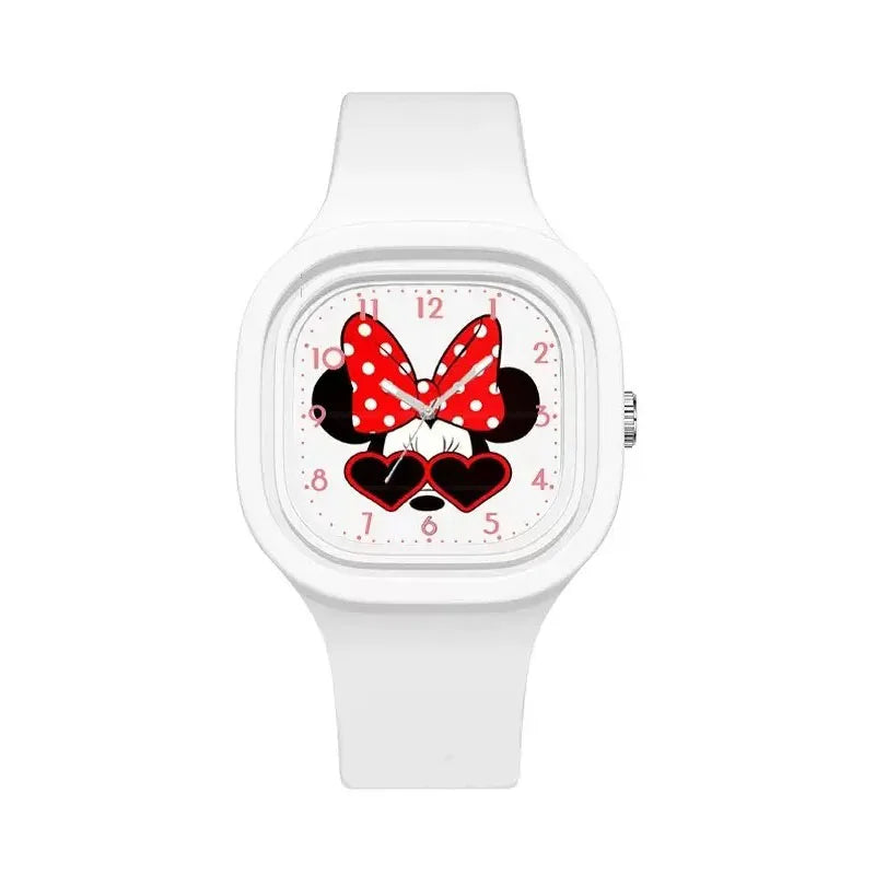 New Mickey Minnie Mouse Children Watches Kids Boy Girl Cute Anime Cartoon Primary  School Student Fashion Watch birthday gifts - Sun Studio