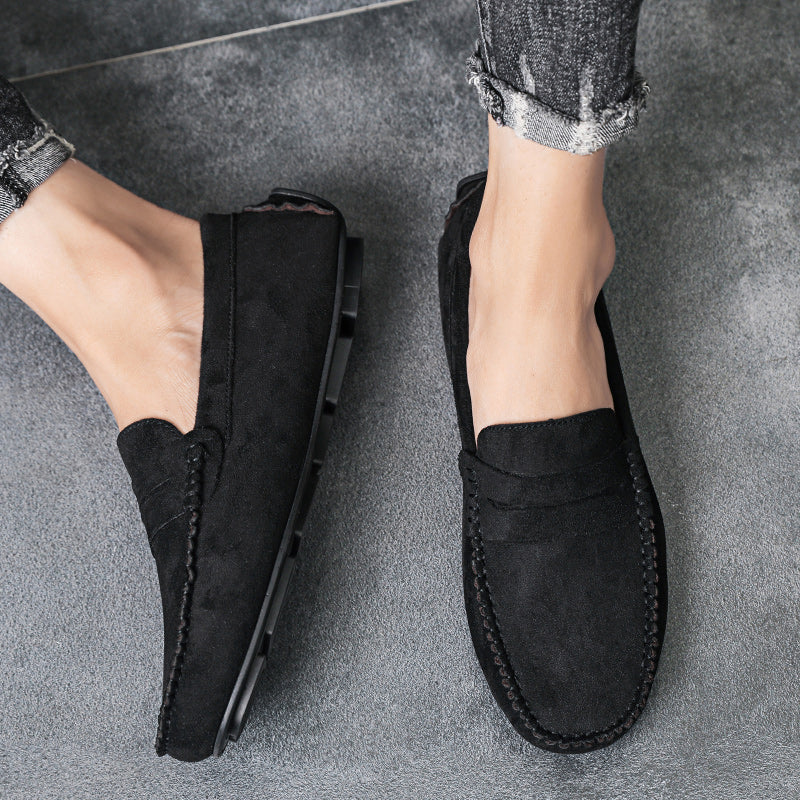Trend Suede Men Casual Shoes Breathable Comfort Slip-on Mens Driving Shoes Fashion Men Lazy Shoes Luxury Brand Loafers Moccasins - Sun Studio