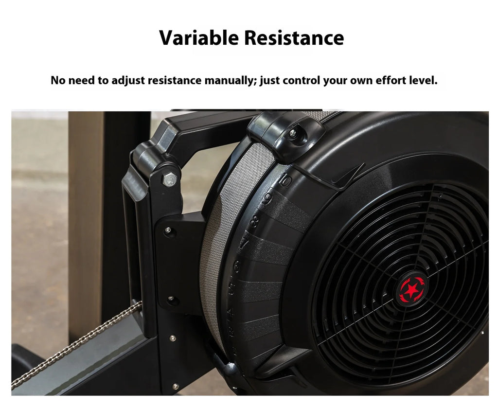 Training Fitness Gym Equipment Air Rower Rowing Machine Weight Loss And Body Shaping - Sun Studio