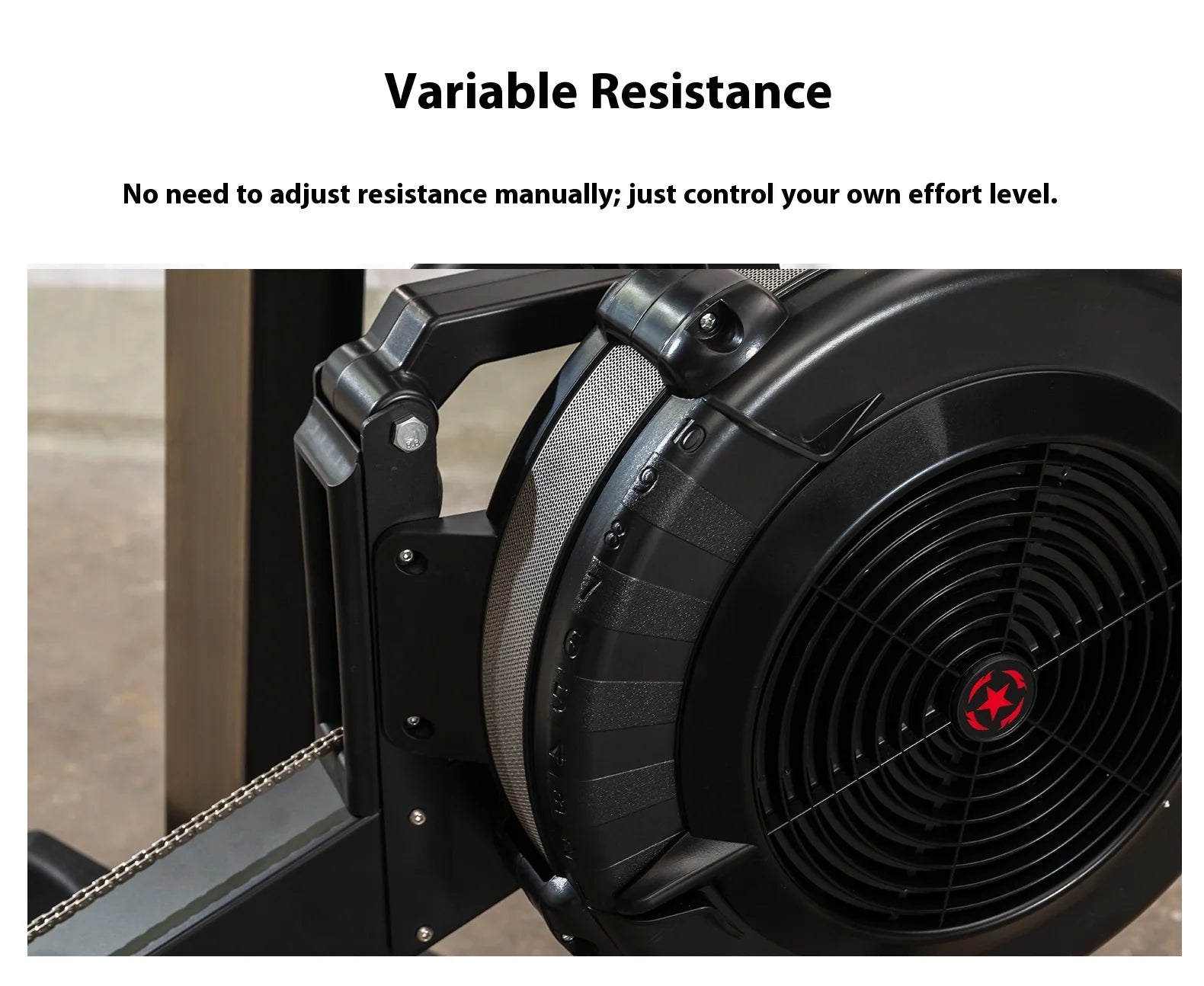 Training Fitness Gym Equipment Air Rower Rowing Machine Weight Loss And Body Shaping - Sun Studio