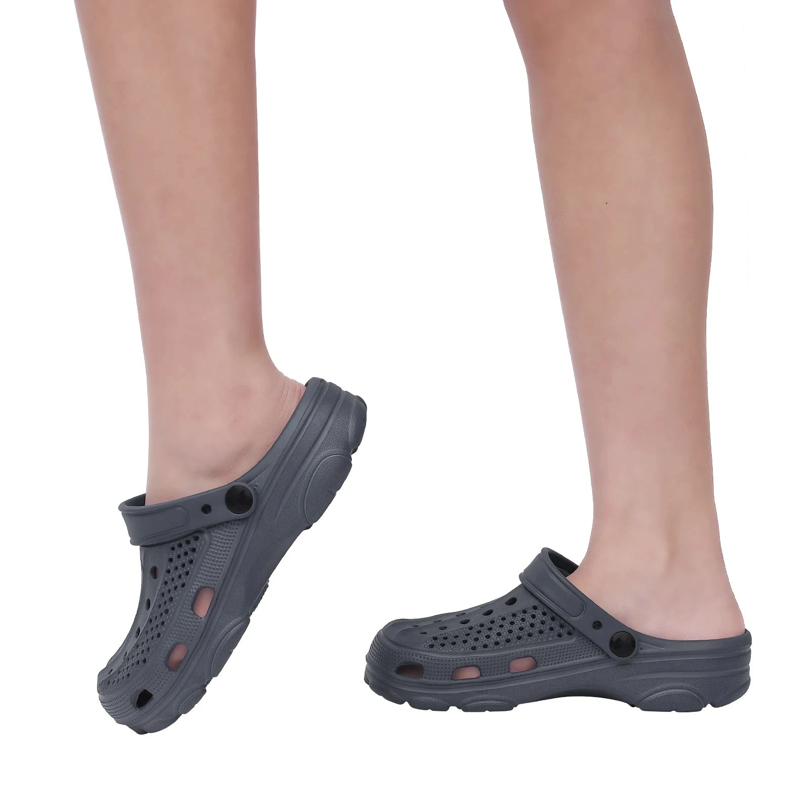 Eyriphy Men Slippers Garden Shoes Breathable Hole Slippers Outdoor Fishing Shoes Non-Slips Kitchen Slippers EVA Sole Men Sandals - Sun Studio