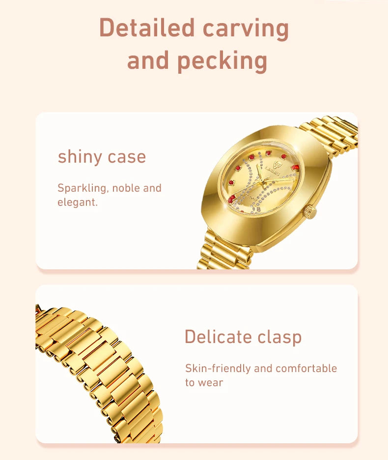 Fashion Brand Men's watches Women's Quartz watch Female Waterproof Luxury Wristwatch Relogio Feminino Casual Male Clock L1021 - Sun Studio