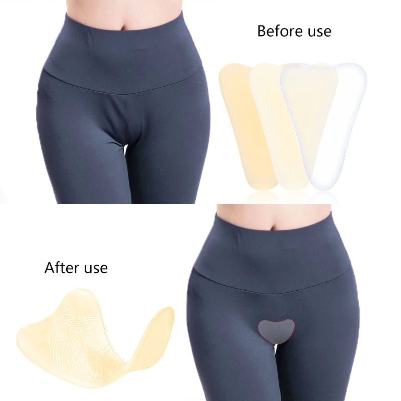 Camel Toe Pad Private Concealer Silicone Pads Part Reusable Nursing Adhesive Swimsuit Sticker Women Protector Invisible Parts - Sun Studio