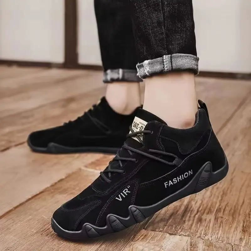 Outdoor Fashion Men's Shoes Loafers Comfort Walking Vulcanzed Sneakers Men Original Men's Ankle Boot Non Slip Work Shoes for Men - Sun Studio