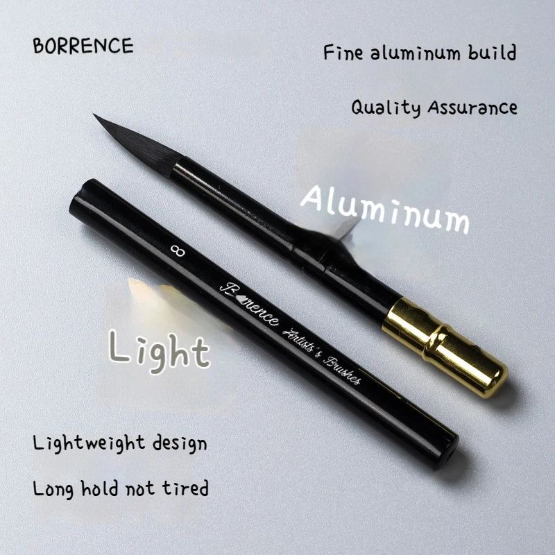 Artist Hand-Painting Drawing Brushes Gouache Watercolor Brush Pen for Water Color Painting Drawing Office School Art Supplies - Sun Studio