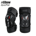 1Pair Adult Knee & Elbow Pads for Roller Skating,Skateboarding - Heavy-Duty PP Shell - Adjustable Protective Gear for Men Women - Sun Studio