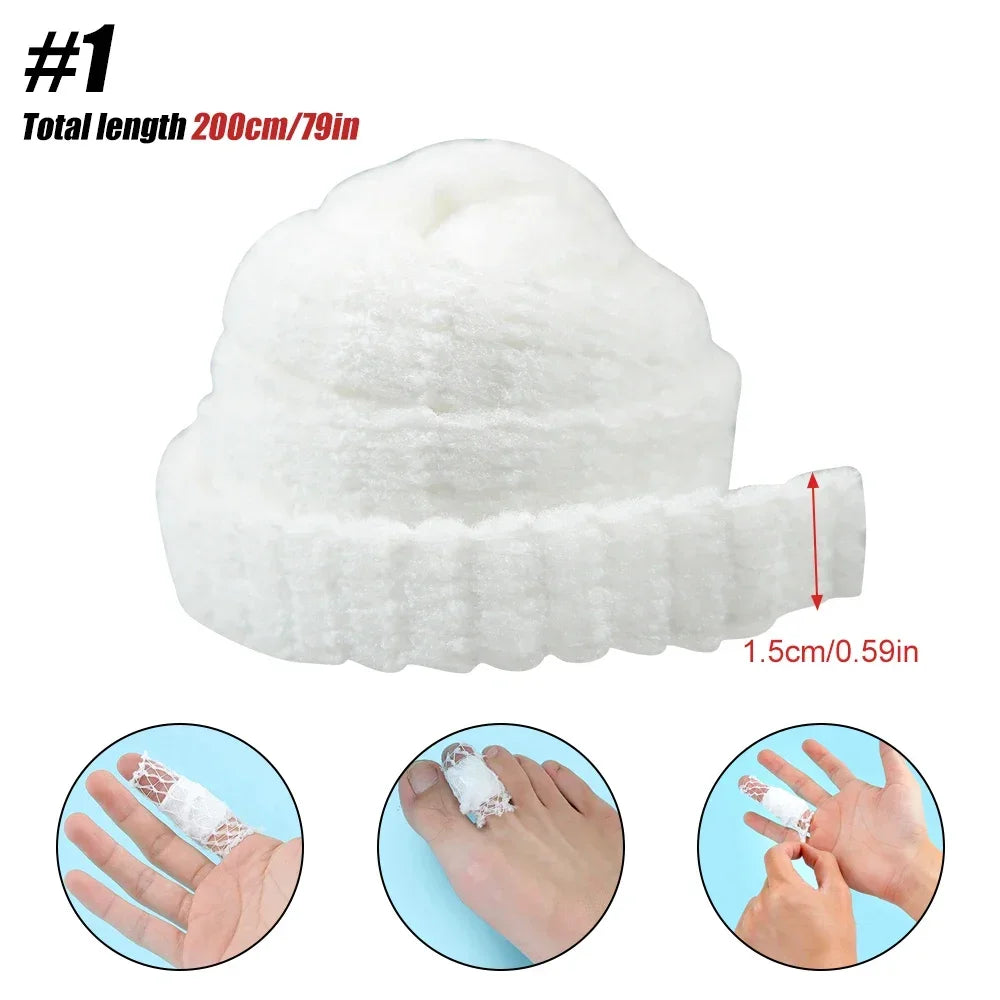 Tubular Bandage Elastic Net Wound Dressing  Retainer Tubular Stretch Elastic Gauze Bandage Without The Use of Adhesive Tape - Sun Studio
