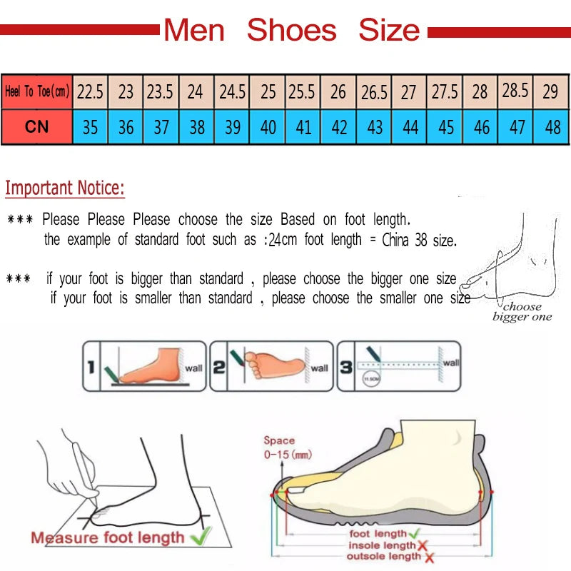Men Sneakers Platform Running Shoes Trend Street Athletic Male Basketball Shoes Black Walking Casual Shoe Plus Size 48 Men Shoes - Sun Studio