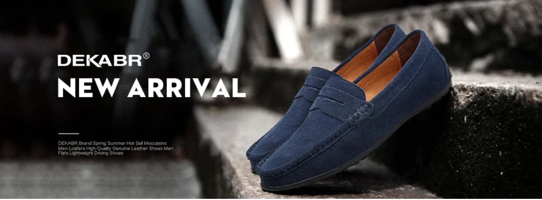 DEKABR Men Casual Flats Fashion Genuine Leather Soft Moccasins Brand Loafers High Quality Breathable Men Shoes Plus Size 36-47 - Sun Studio