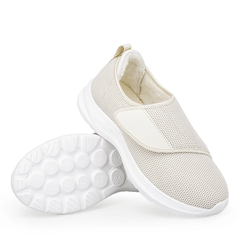 Winter Damen Orthopädie Breite Füße Geschwollene Gehen Freizeit Schuhe Daumen Eversion Anpassung Weich Bequem Diabetiker Herren Schuhe