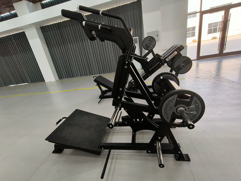 Hacker Squat Multi-Functional Gym Equipment For Strength Training Targets Arms Chest Legs Back Bodybuilding Made Steel Metal - Sun Studio