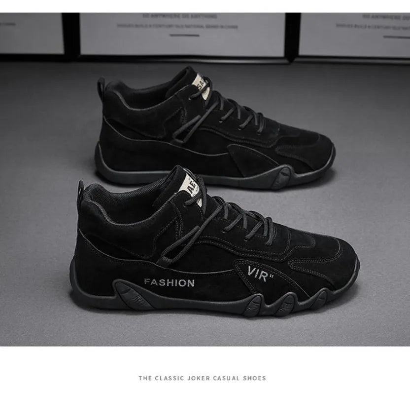 Outdoor Fashion Men's Shoes Loafers Comfort Walking Vulcanzed Sneakers Men Original Men's Ankle Boot Non Slip Work Shoes for Men - Sun Studio