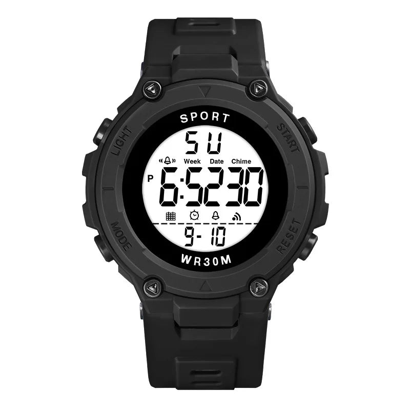 Herren Sport Uhren Luxus Digitale Uhr Stoppuhr Leuchtende Datum Woche Multifunktion Fitness Elektronische Armbanduhr Reloj Hombre