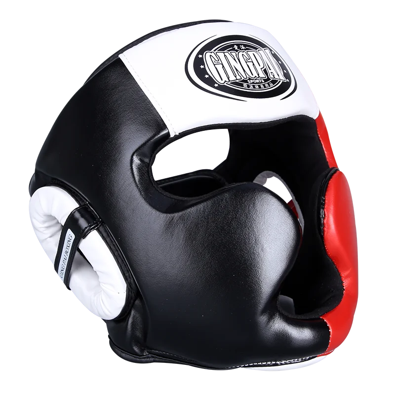 Adults Children Boxing Helmet MMA Sanda Muay Thai Taekwondo Full-Covered Shock Absorption Headgear Training Protective Equipment - Sun Studio