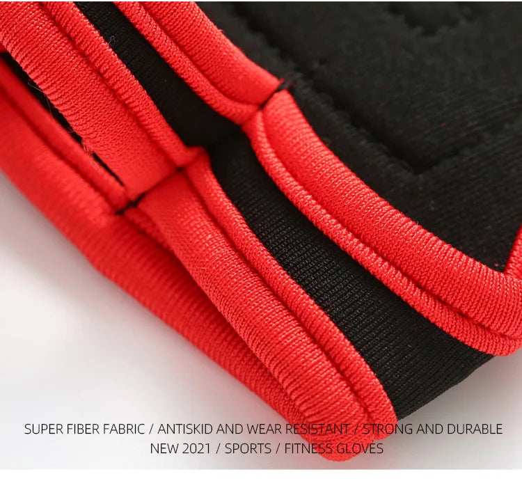 Gym Gloves for Men Women Fitness Weight Lifting Wristband Gloves Body Building Training Sports Exercise Cycling Glove Shockproof - Sun Studio