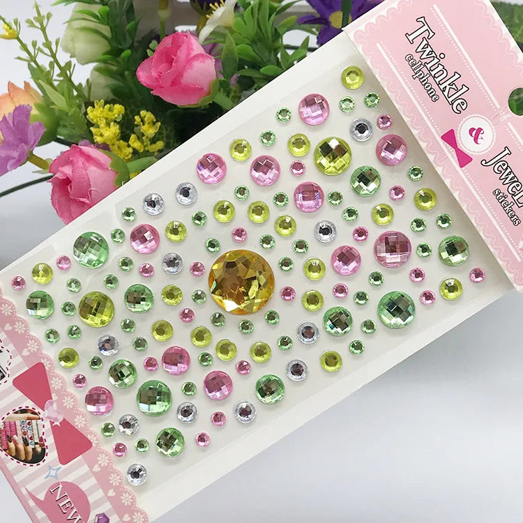 Glitzer Gesicht Aufkleber für Kinder Strasssteine für Augen Gesicht Diamanten Helle Aufkleber Festival Makeup Juwelen Aufkleber ZS006