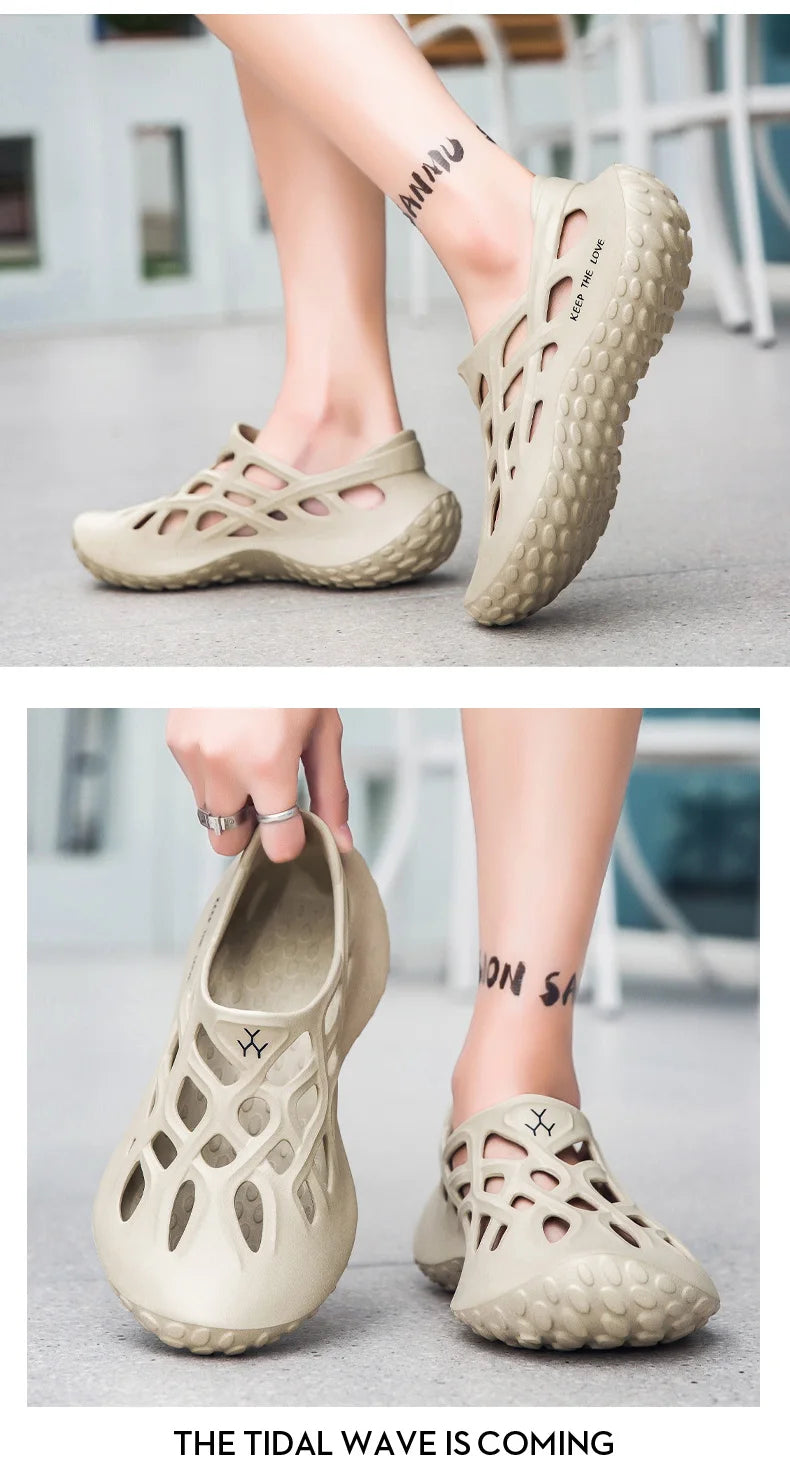 Men Summer Comfortable Breathable Sandals Outdoor Leisure Water Shoes for Hiking and Beach - Sun Studio