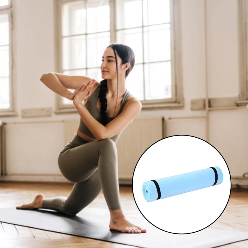 448C Nonslip Exercise Fitness Pilates Mat Exercise Body Building Blanket Sports Fitness Mat Gymnastics Mat Fitness Equipment - Sun Studio