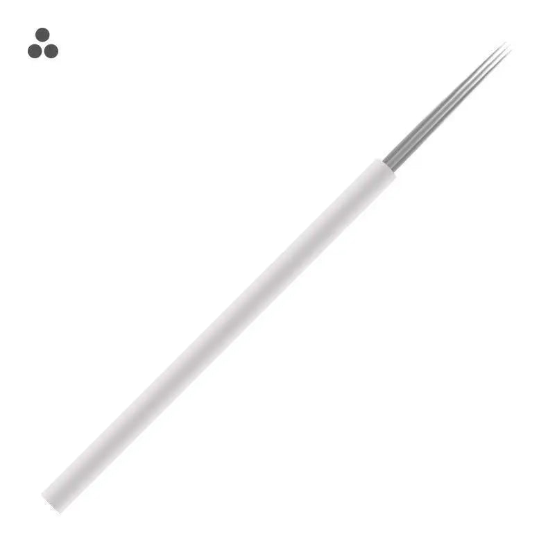 50Pcs Round Tattoo Needles Blades RS RL Microblading Permanent Makeup Fog Eyebrow Lip Needles Manual Pen Embroidery Needle - Sun Studio