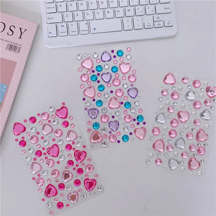 Glitzer Gesicht Aufkleber für Kinder Strasssteine für Augen Gesicht Diamanten Helle Aufkleber Festival Makeup Juwelen Aufkleber ZS006