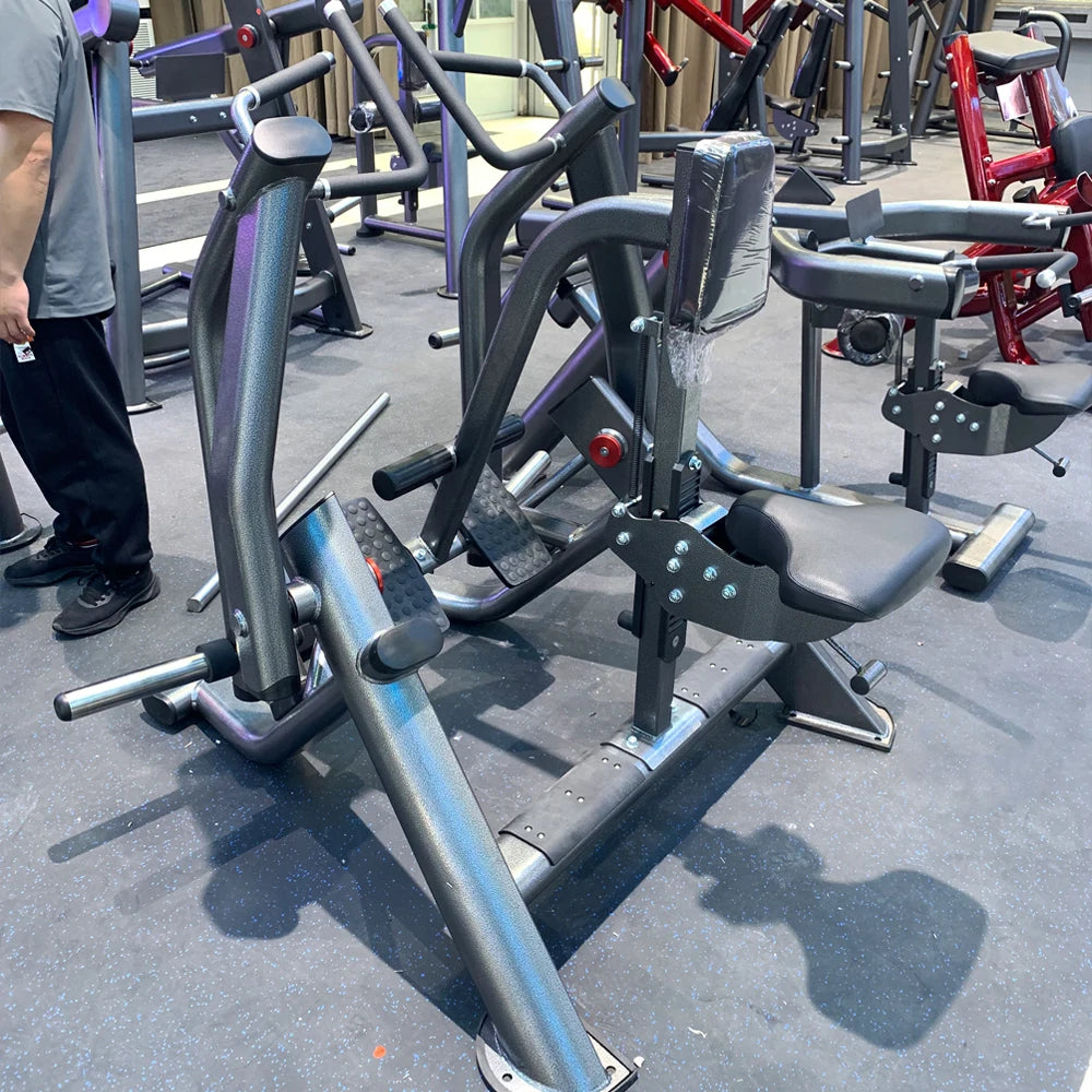 Professional Commercial Fitness Gym Equipment Adjustable Safety Durable Plate Loaded Strength Training Back Exercise Seated Row - Sun Studio