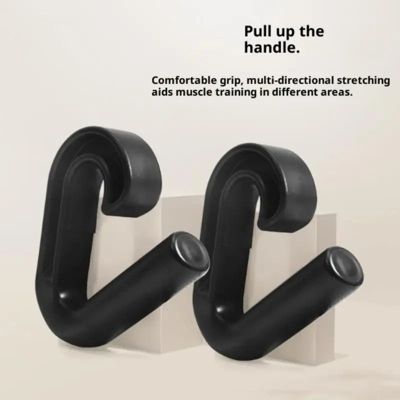 1Pair Gym Use Nylon Grip Bar, Strong Double Hook, Non-slip Design, Durable for both Home and Commercial Use - Sun Studio