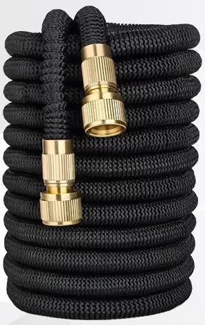 3X Telescopic TPE Water Hose Copper Plated Garden Hose for Car Wash Magic Telescopic Flexible Pipe Home Outdoor Watering - Sun Studio